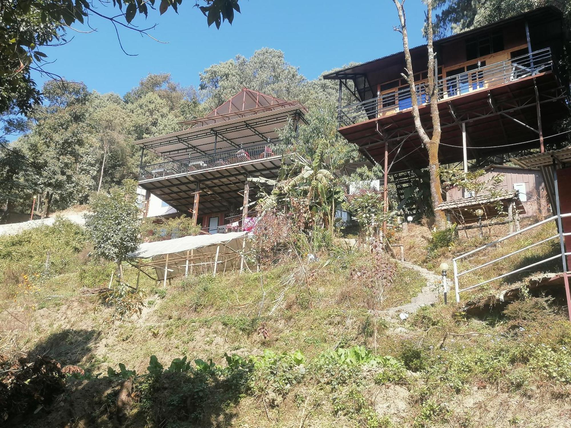Jungle Crown Organic Homestay Нагаркот Стая снимка